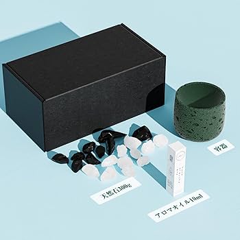 Amazon | CJDUA アロマストーンセット ストーンディフューザー